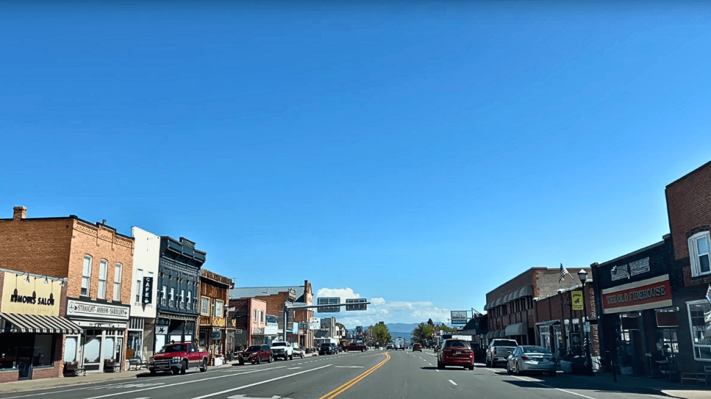 panguitch driving thru town